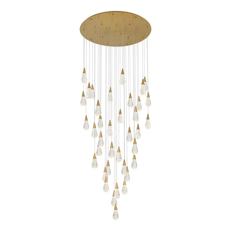 1013G48SG-02CR — Elegant Lighting LED Pendant Lights 74.0W 3500K