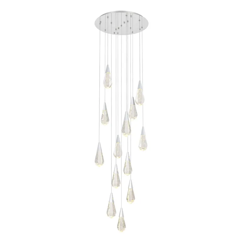 1013D24C-02CR — Elegant Lighting LED Pendant Lights 26.0W 3500K