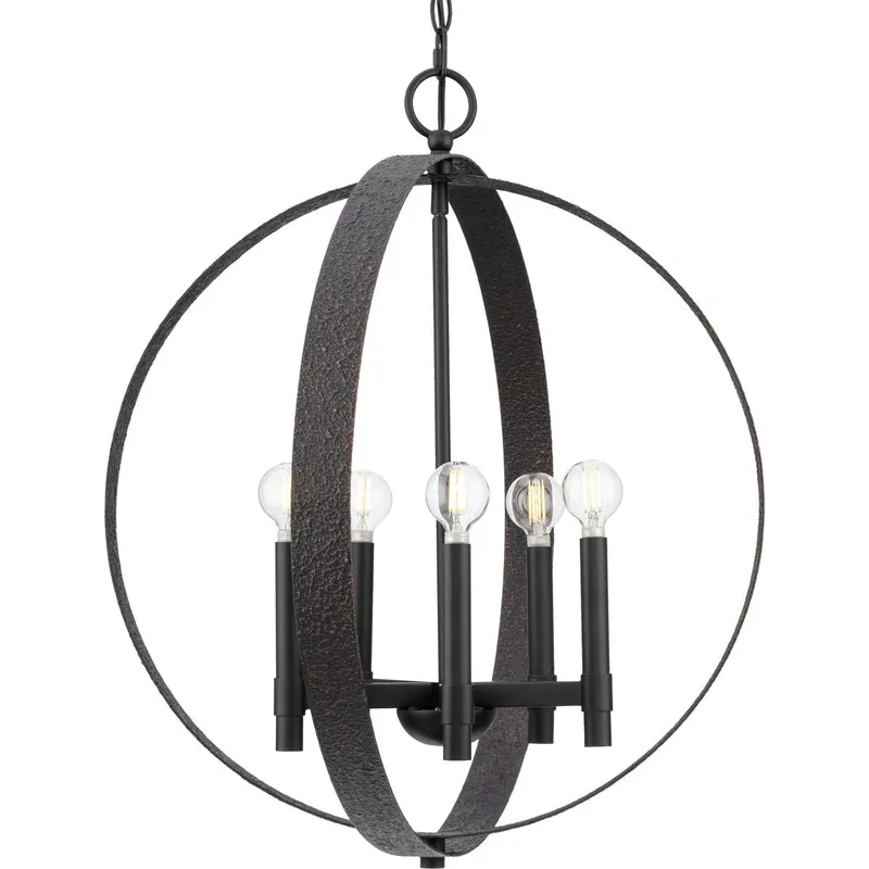 Allegheny Collection Five-Light Pendant — Progress Lighting LED Landscape Lights  
