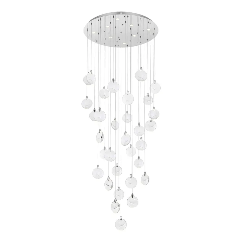 1012G42C-01CR — Elegant Lighting LED Pendant Lights 64.0W 3500K