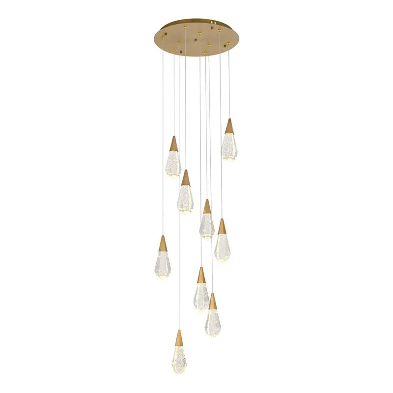 1013D20SG-02CR — Elegant Lighting LED Pendant Lights 18.0W 3500K