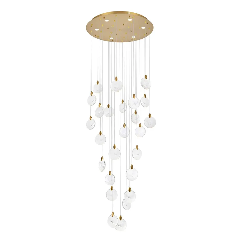 1012G36SG-01CR — Elegant Lighting LED Pendant Lights 50.0W 3500K