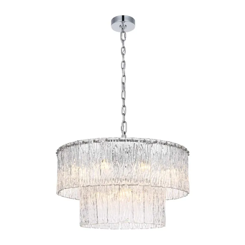 1015D24C-03GL — Elegant Lighting LED Pendant Lights 480.0W 