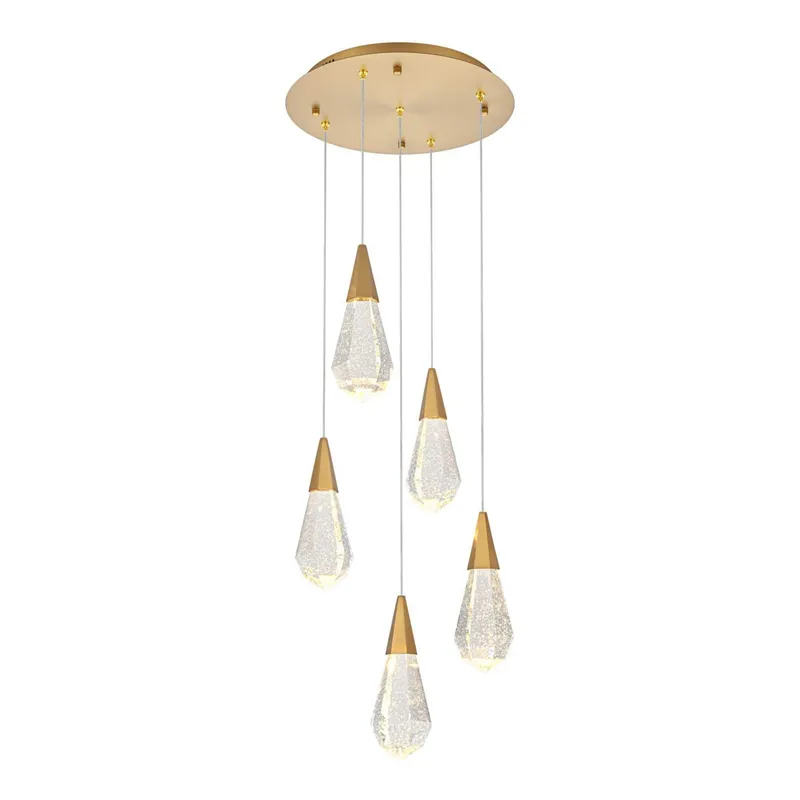 1013D16SG-02CR — Elegant Lighting LED Pendant Lights 10.0W 3500K