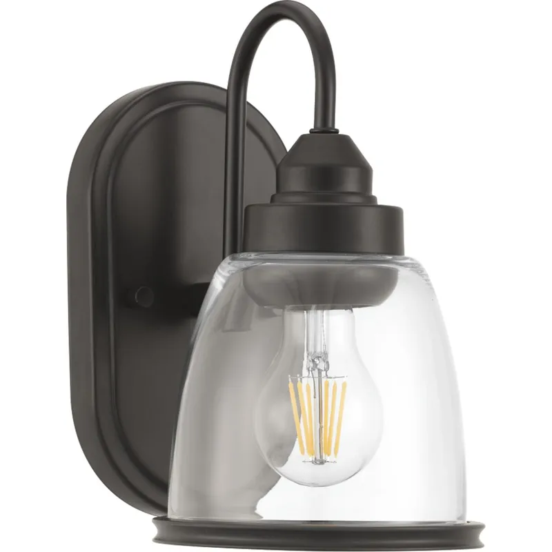 Saluda Collection One-Light Bath & Vanity — Progress Lighting LED Wall Lights  