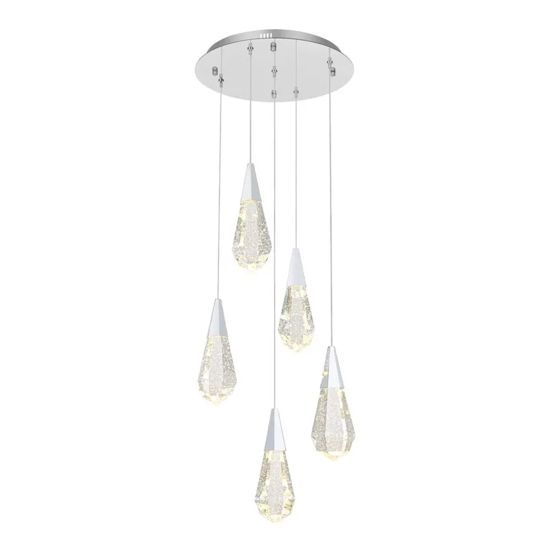 1013D16C-02CR — Elegant Lighting LED Pendant Lights 10.0W 3500K