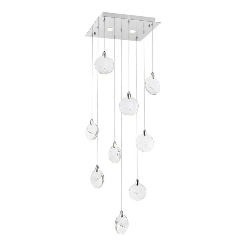 1012S20C-01CR — Elegant Lighting LED Pendant Lights 18.0W 3500K
