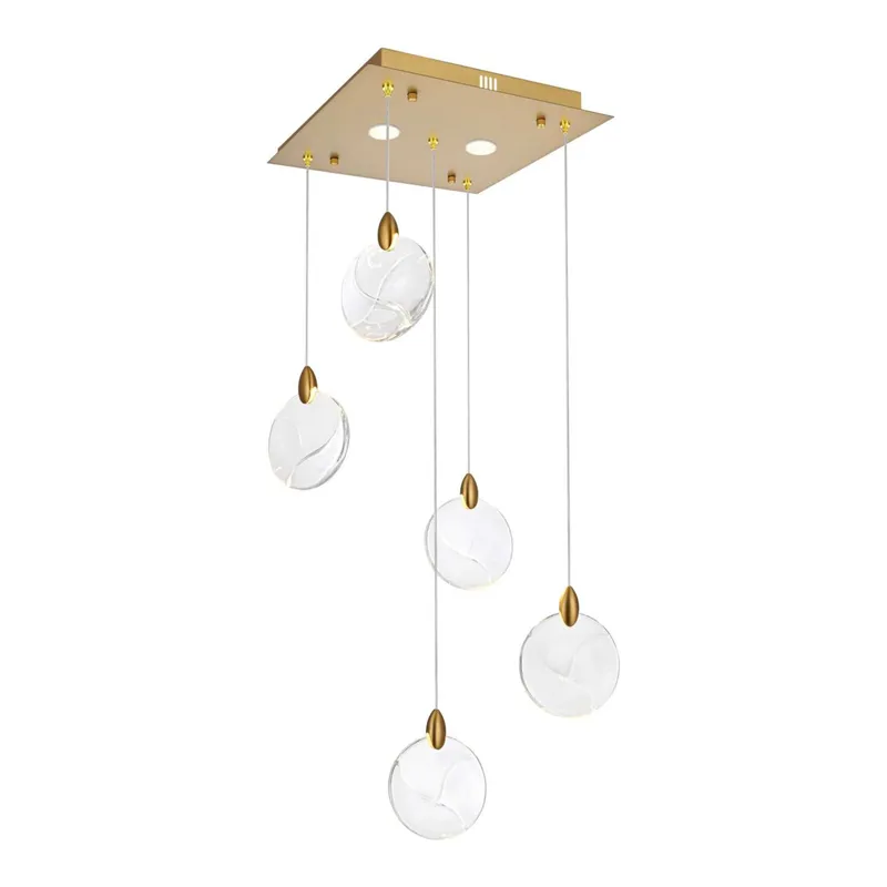 1012S16SG-01CR — Elegant Lighting LED Pendant Lights 10.0W 3500K