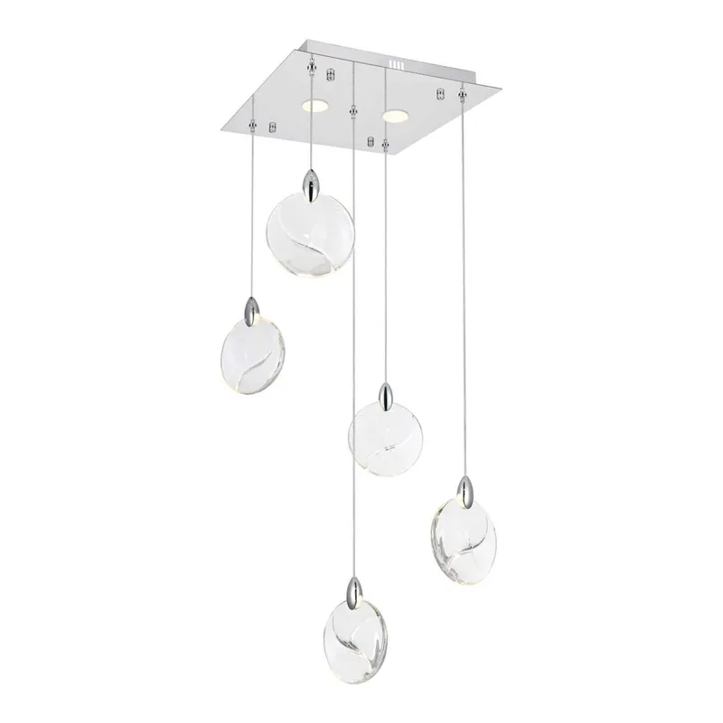 1012S16C-01CR — Elegant Lighting LED Pendant Lights 10.0W 3500K