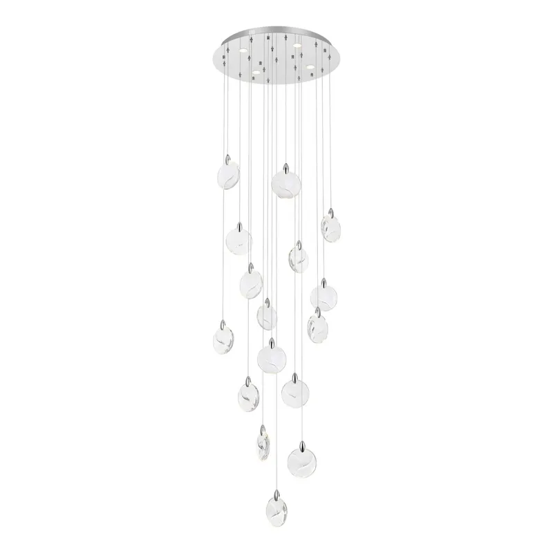 1012D28C-01CR — Elegant Lighting LED Pendant Lights 32.0W 3500K
