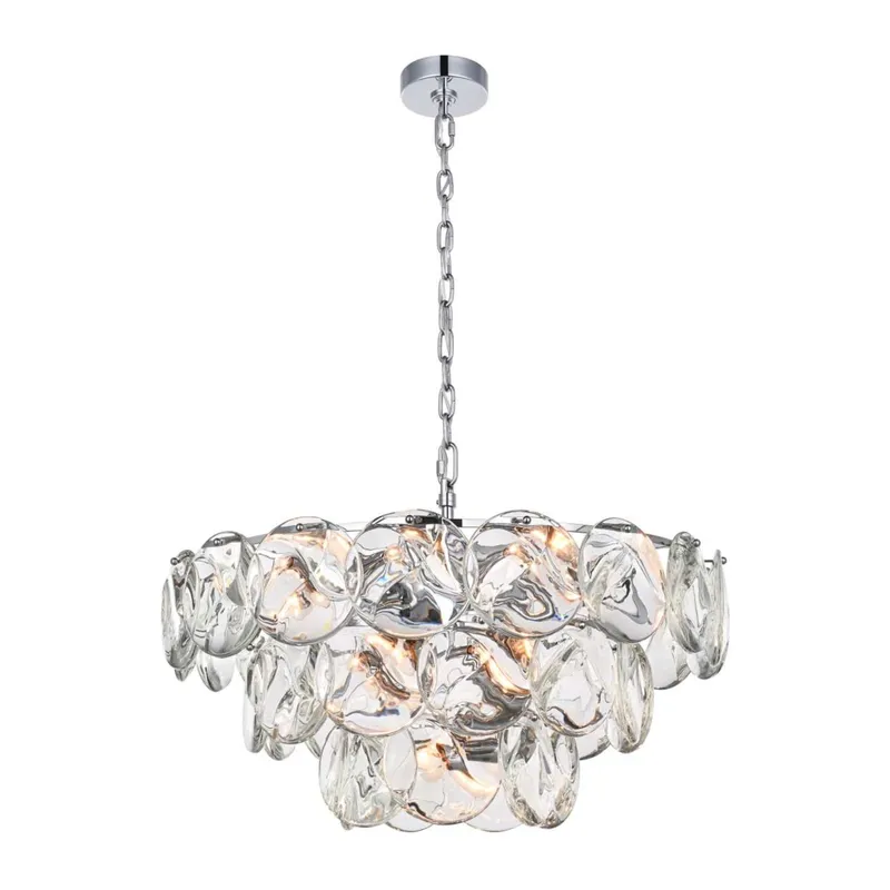 1010D28C-01CR — Elegant Lighting LED Pendant Lights 560.0W 