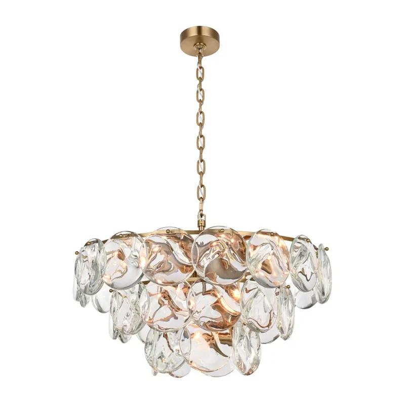 1010D28SG-01CR — Elegant Lighting LED Pendant Lights 560.0W 