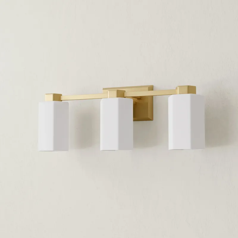 Estrada Collection Three-Light Bath & Vanity Light — Progress Lighting LED Wall Lights  