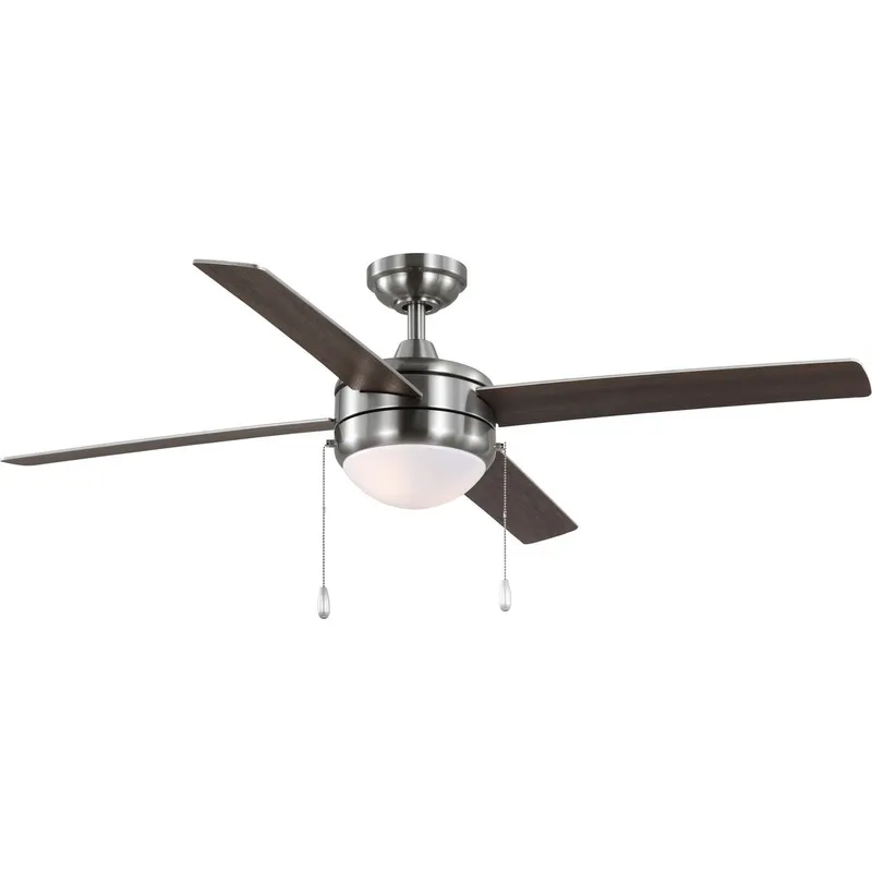 McLennan II Collection 52 in. Four-Blade Ceiling Fan with LED Light Kit — Progress Lighting LED Post Top Lights  