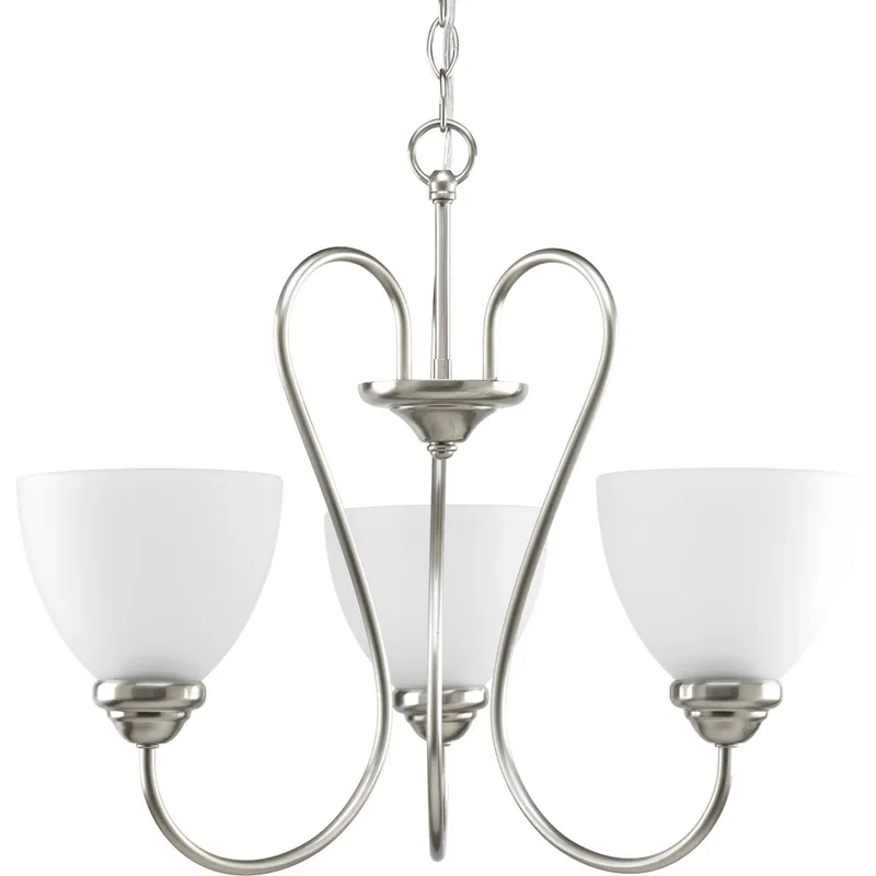 Heart Collection Three-Light Chandelier — Progress Lighting LED Landscape Lights  