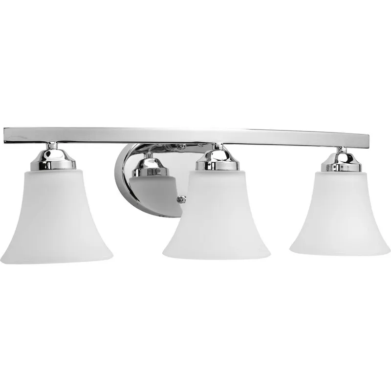 Adorn Collection Three-Light Bath & Vanity — Progress Lighting LED Wall Lights  