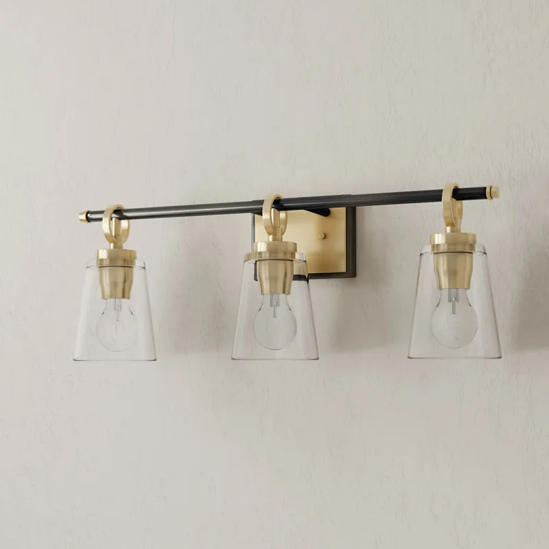 Cassell Collection Three-Light Bath & Vanity Light — Progress Lighting LED Wall Lights  