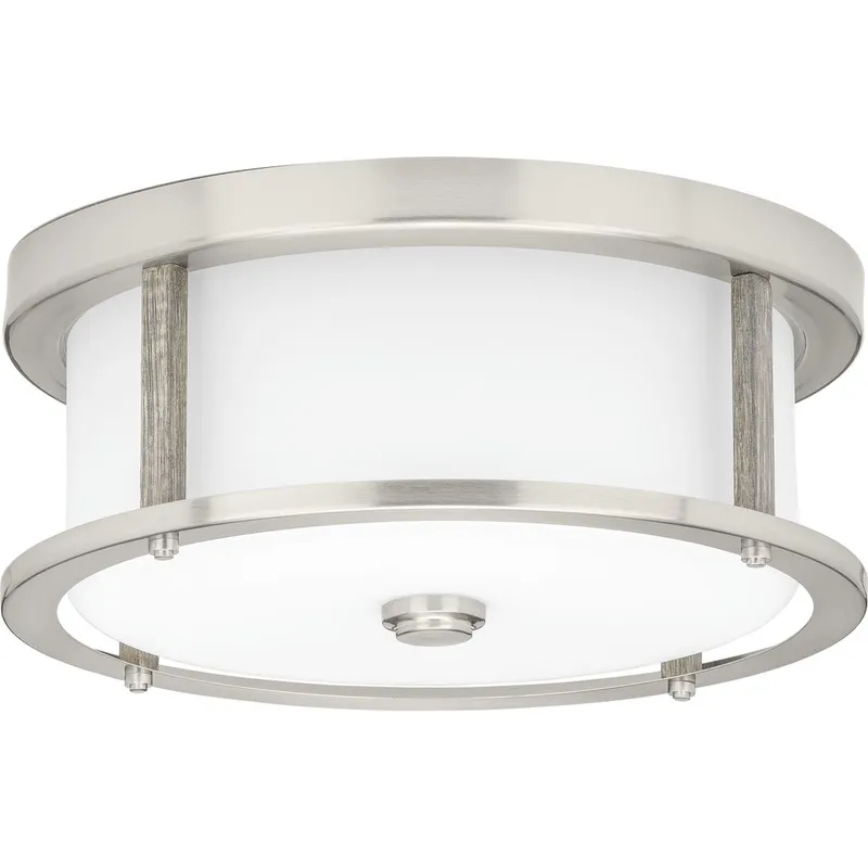 Mast Collection Two-Light 13" Flush Mount — Progress Lighting LED Post Top Lights  