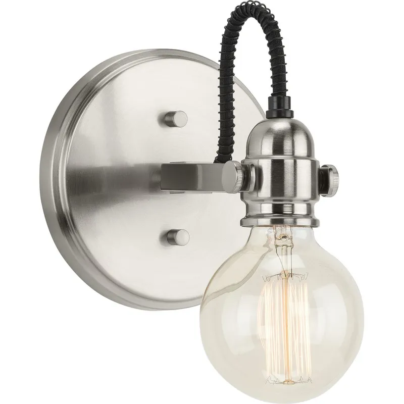 Axle Collection One-Light Bath Vanity Wall Light — Progress Lighting LED Wall Lights  