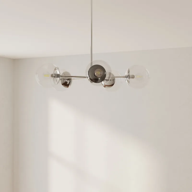 Atwell Collection Five-Light Chandelier — Progress Lighting LED Landscape Lights  