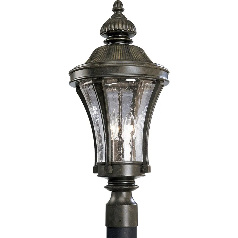 Nottington Collection Three-Light Post Lantern — Progress Lighting LED Lighting Controls  