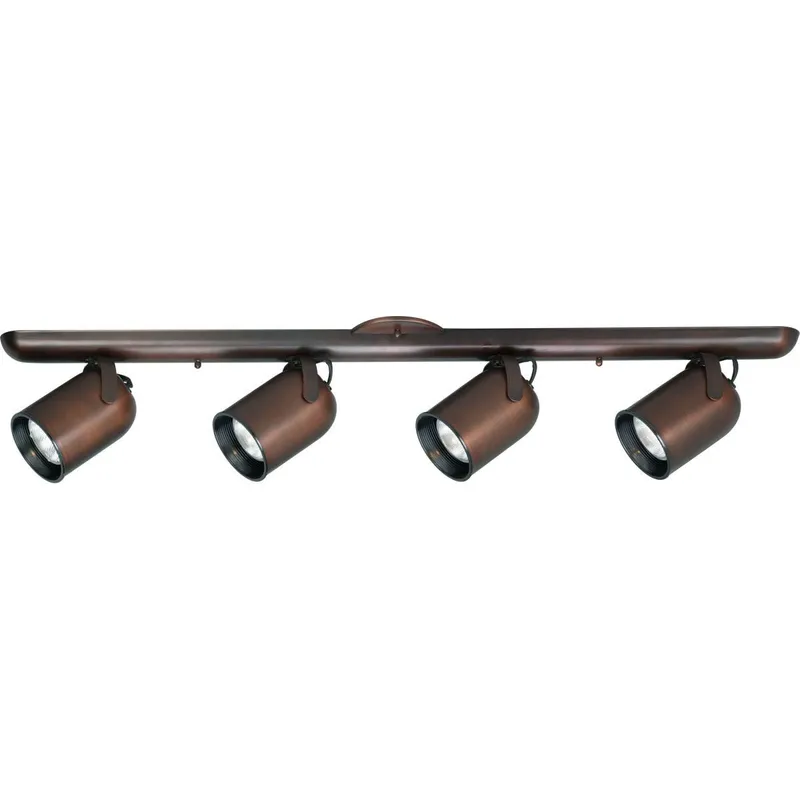 Four-Light Multi Directional Roundback Wall/Ceiling Fixture — Progress Lighting LED Wall Lights  