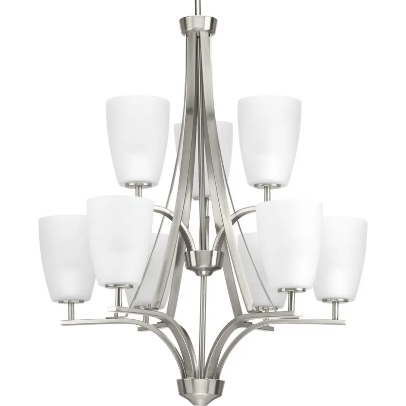Leap Collection Nine-Light Chandelier — Progress Lighting LED Landscape Lights  
