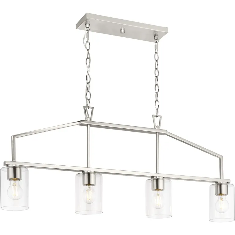 Goodwin Collection Four-Light Island Light — Progress Lighting LED Linear Lights  