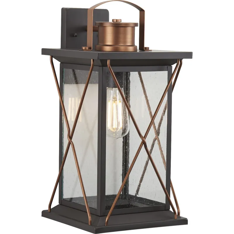 Barlowe Collection One-Light Large Wall Lantern — Progress Lighting LED Wall Lights  