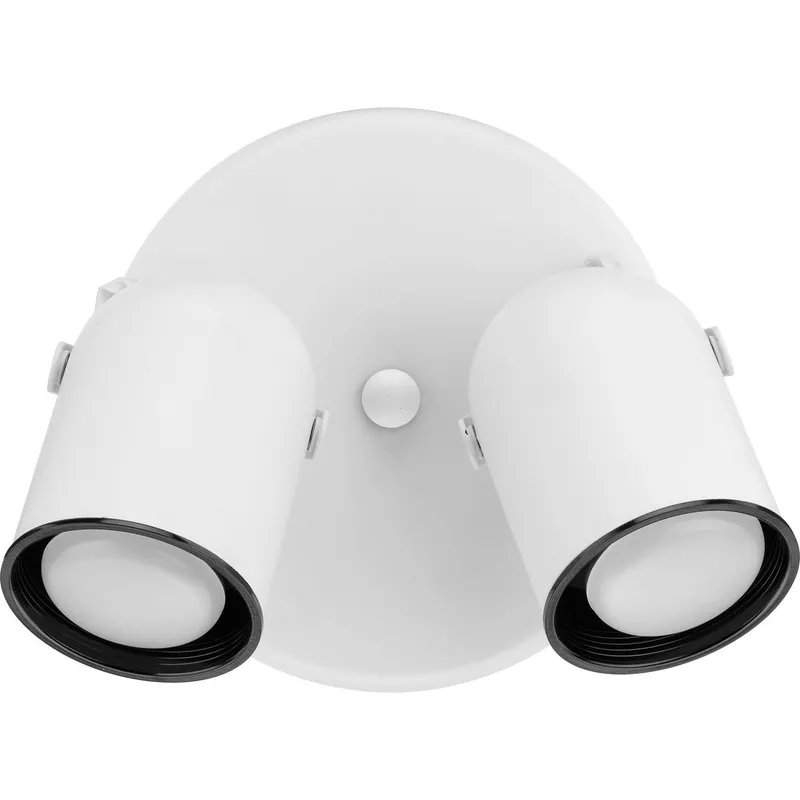 Two-Light Multi Directional Roundback Wall/Ceiling Fixture — Progress Lighting LED Wall Lights  