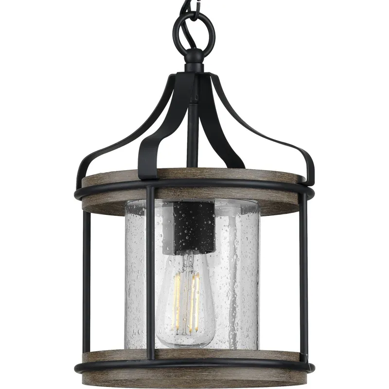 Brenham Collection One-Light Outdoor Pendant — Progress Lighting LED Landscape Lights  