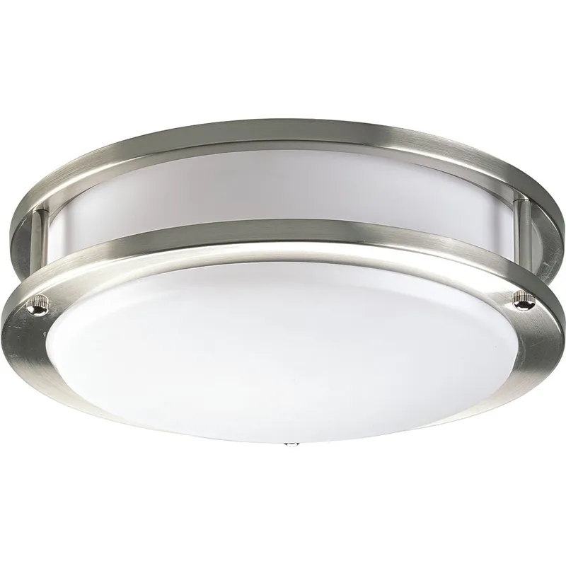 One-Light 10-3/8" LED Flush Mount — Progress Lighting LED Post Top Lights  