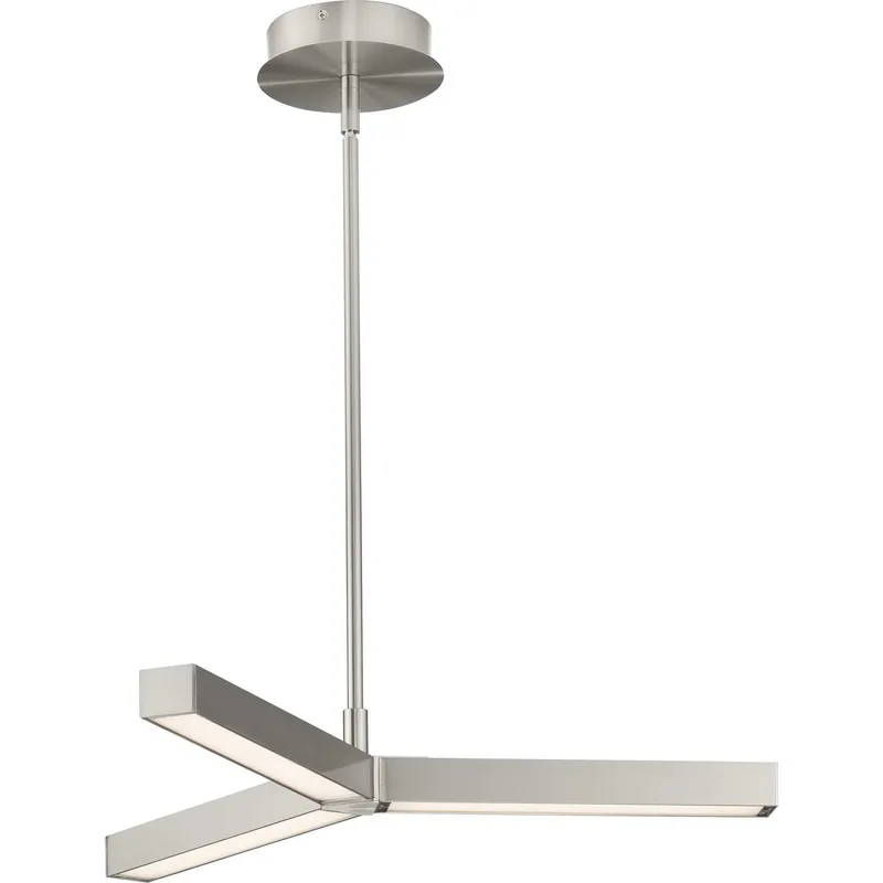 Planck LED Collection Three-Light Chandelier Light — Progress Lighting LED Landscape Lights  