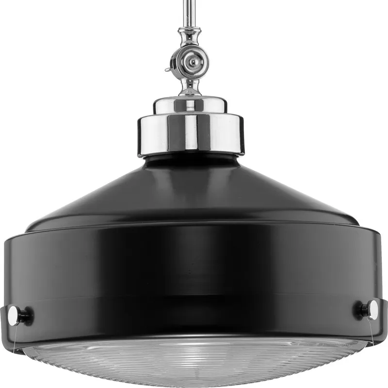 Loftin Collection One-Light Clear Patterned Glass Pendant Light — Progress Lighting LED Landscape Lights  