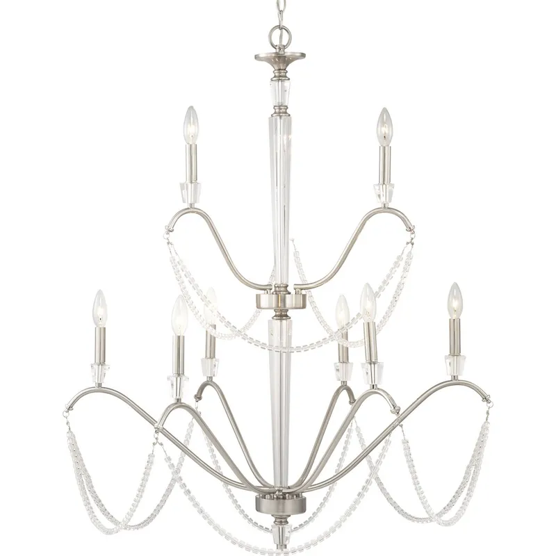 Stratham Collection Nine-Light Chandelier — Progress Lighting LED Landscape Lights  