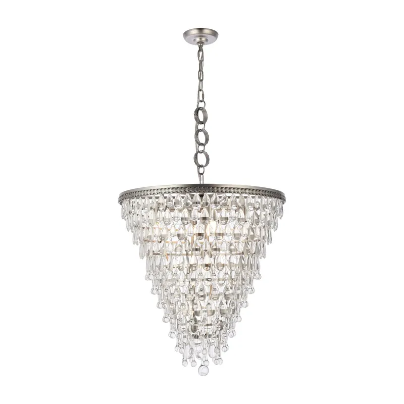 1219D24AS/RC — Elegant Lighting LED Pendant Lights  