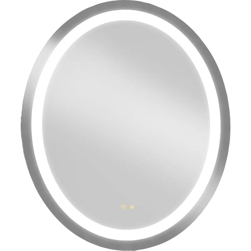Captarent Collection 30-in x 36-in Oval Illuminated Integrated LED White Color Selectable Mirror — Progress Lighting LED Wall Lights  