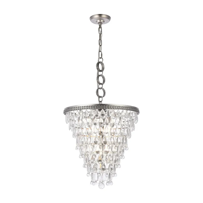 1219D18AS/RC — Elegant Lighting LED Pendant Lights  