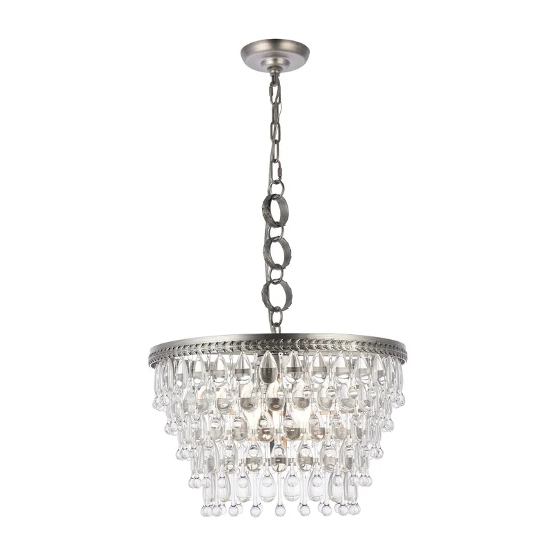 1219D19AS/RC — Elegant Lighting LED Pendant Lights  