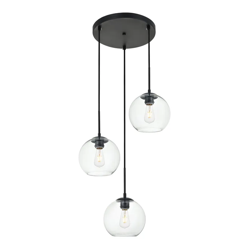 LD2208BK — Elegant Lighting LED Pendant Lights  