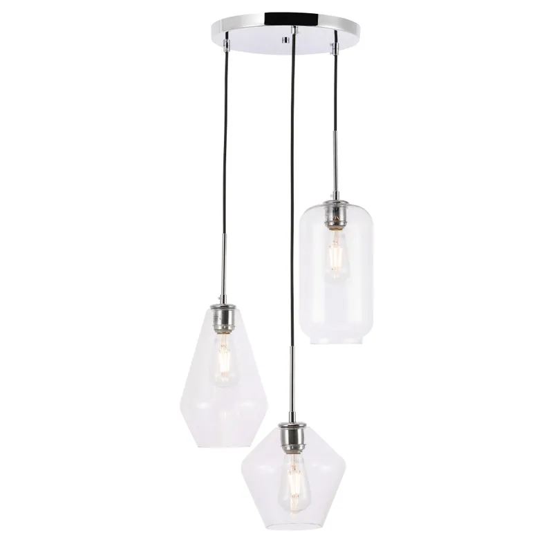 LD2268C — Elegant Lighting LED Pendant Lights 120.0W 