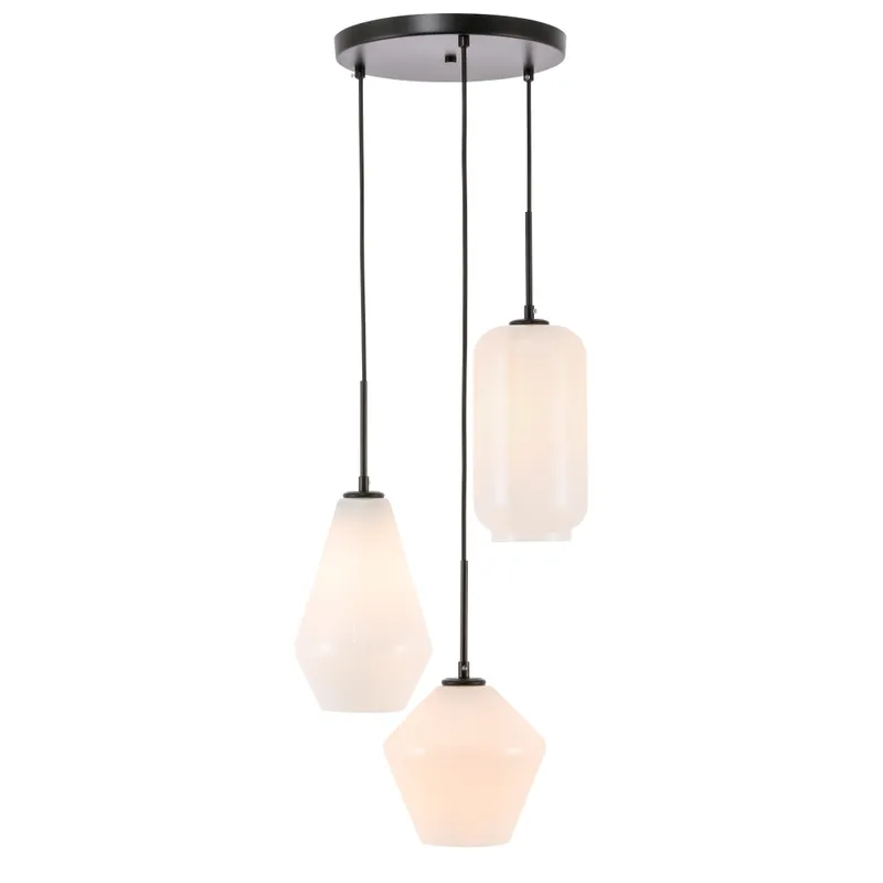 LD2269BK — Elegant Lighting LED Pendant Lights 120.0W 