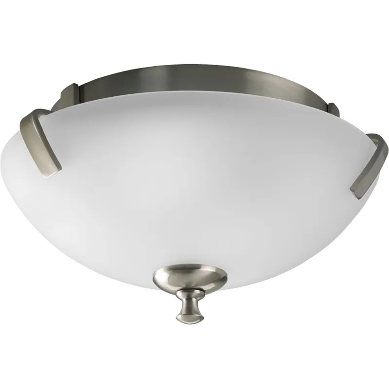 Wisten Collection Two-Light 14" Close-to-Ceiling — Progress Lighting LED Post Top Lights  