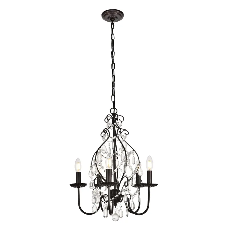 LD5003D17ORB — Elegant Lighting LED Pendant Lights 200.0W 
