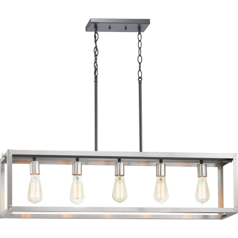Union Square Collection Five-Light Chandelier Light — Progress Lighting LED Landscape Lights  
