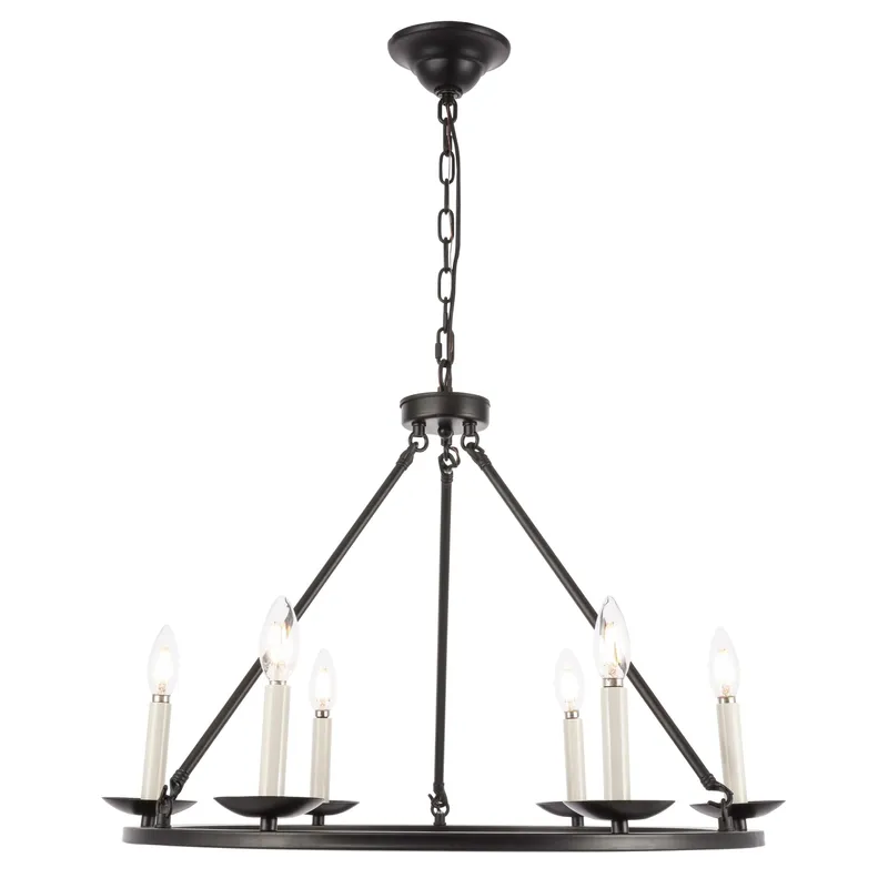 LD6010D26BK — Elegant Lighting LED Pendant Lights 240.0W 