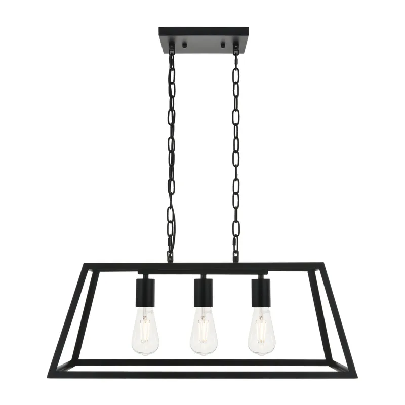 LD4061D25BK — Elegant Lighting LED Pendant Lights 40.0W 