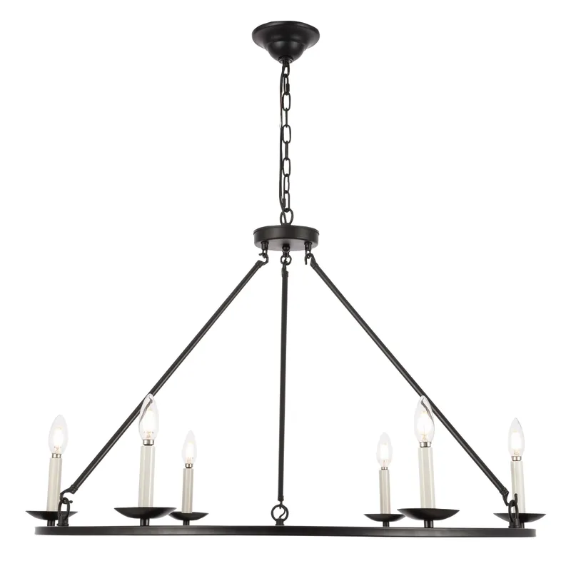 LD6010D36BK — Elegant Lighting LED Pendant Lights 240.0W 