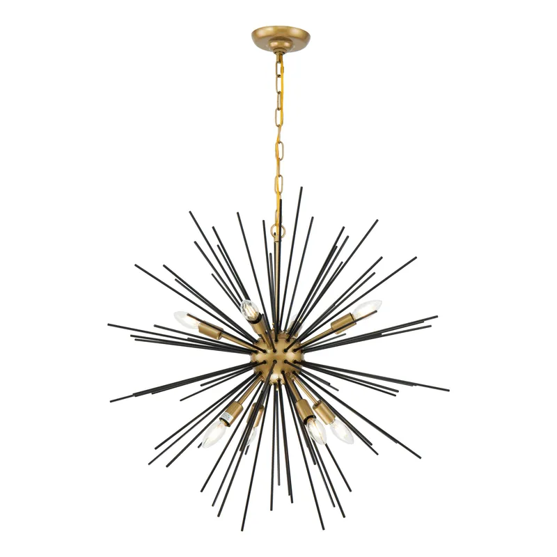 LD5038D30BK — Elegant Lighting LED Pendant Lights 320.0W 