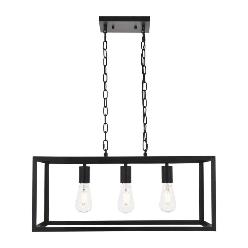 LD4063D25BK — Elegant Lighting LED Pendant Lights 40.0W 